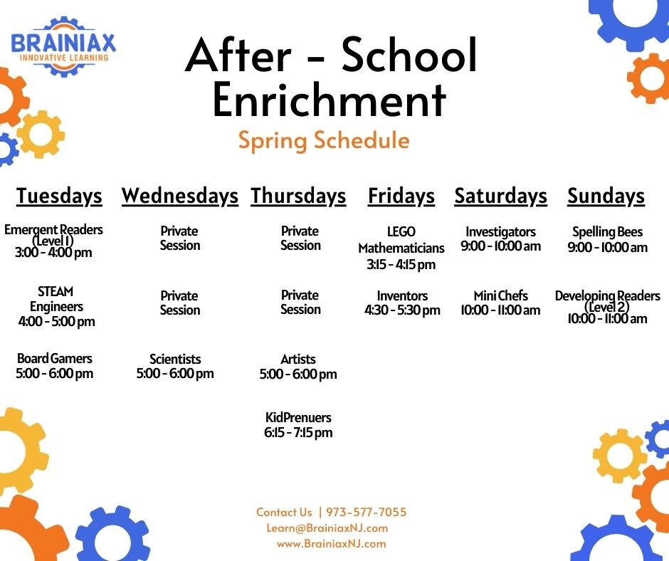 Spring 26 - Full Schedule